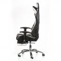   Special4You ExtremeRace black/white with footrest (E4732)